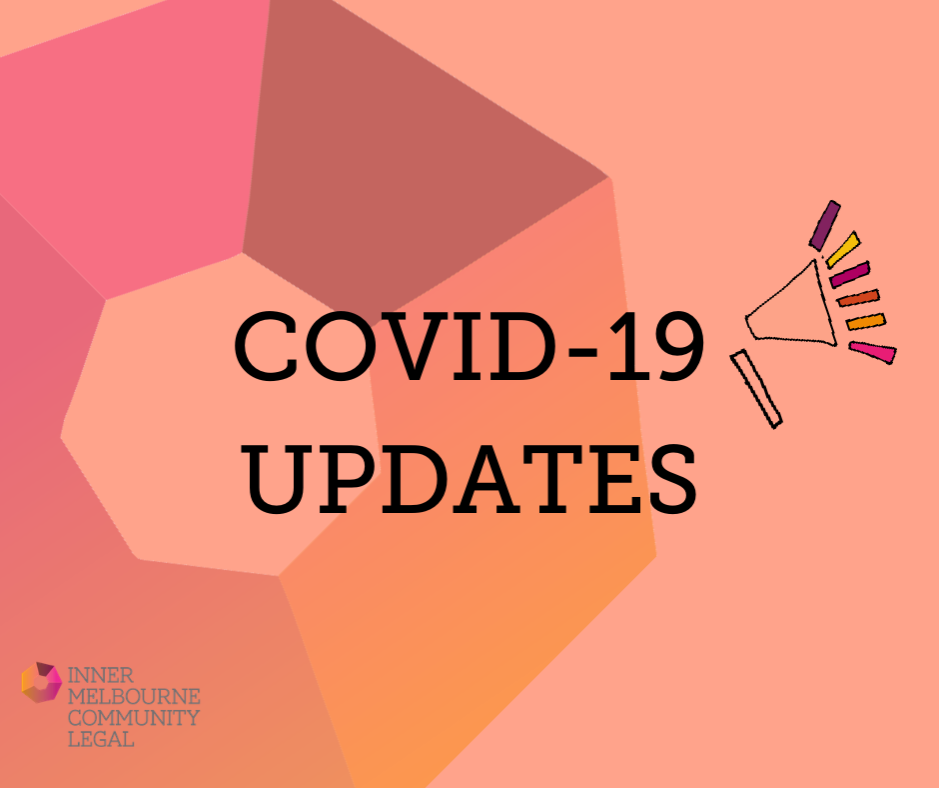 Template image with text saying COVID19 Updates